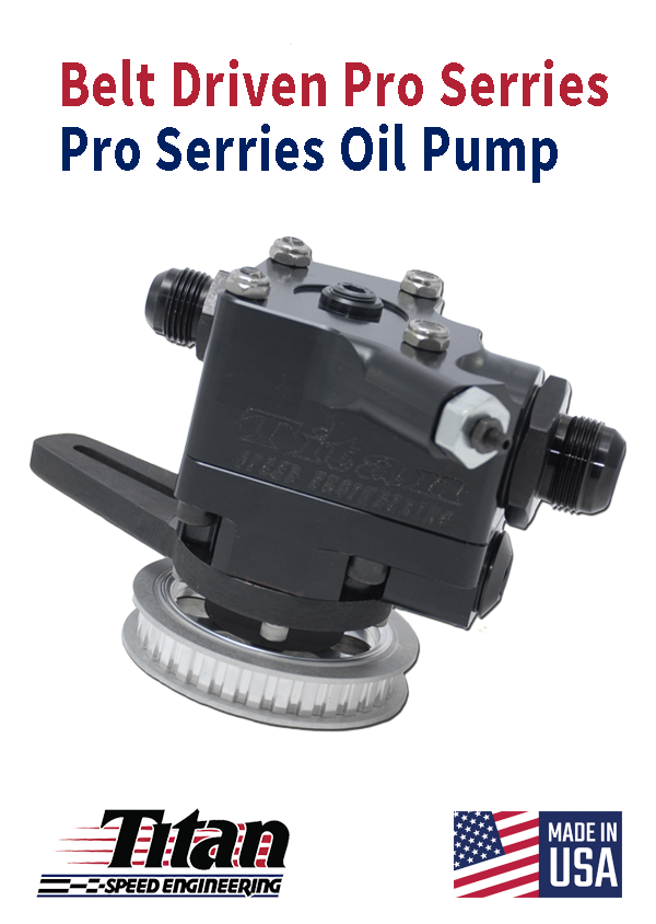 Titan speed Engineering Belt Driven Oil Pumps